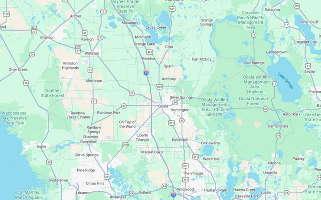 Service Area Map Image